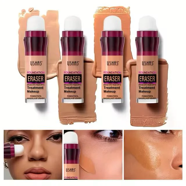 BASE CORRECTOR SPF15 CON ESPUMITA 24G USHAS - Imagen 2