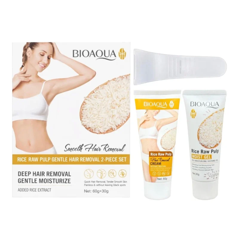 SET CREMA DEPILATORIA Y GEL HIDRATANTE BIOAQUA